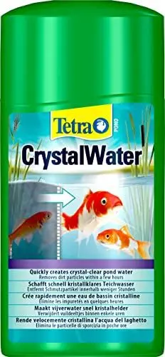 Produktbild: Tetra Pond CrystalWater - Wasserklärer gegen Trübungen für kristallklares Wasser im Gartenteich, 1 L