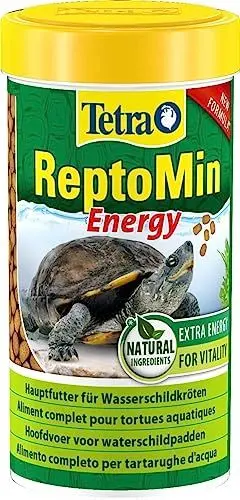 Produktbild: Tetra ReptoMin Energy Schildkröten-Futter - ausgewogenes, nährstoffreiches Futter mit Krill & Garnelen, 250 ml Dose