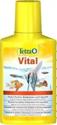 Produktbild: Tetra Vital - fördert Vitalität, Wohlbefinden und Farbpracht bei Fischen, ergänzt lebenswichtige Vitamine und Mineralstoffe, 100 ml Flasche