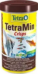 Produktbild: TetraMin Crisps - Fischfutter für alle Zierfische, nährstoffreiche Mischung für gesunde Fische und klares Wasser, 500 ml Dose
