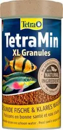 Produktbild: TetraMin XL Granules - langsam absinkendes Fischfutter für größere Zierfische in der mittleren Wasserschicht des Aquariums, 250 ml Dose