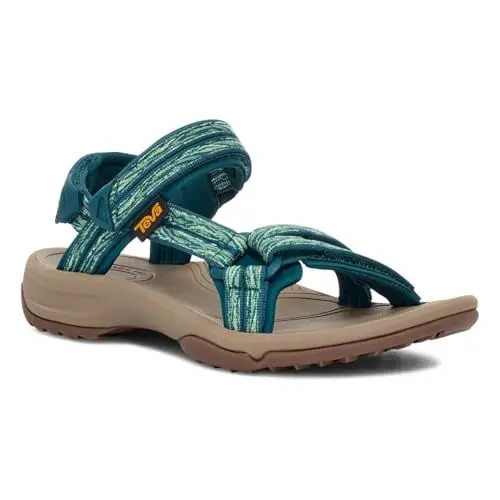 Produktbild: Teva Damen Terra Fi Lite Womens Sandale, Waves Cadmium Green, 37 EU