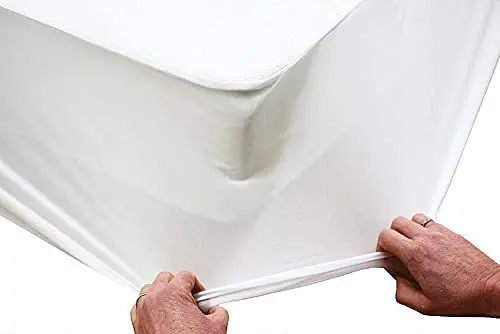 Produktbild: TEXTILHAUSE - Matratzenschoner 140x200 wasserdichte | mit Rundumgummiband | Matratzenauflage 140 x 200 cm | Atmungsaktive Matratzenbezug 140x200cm | Inkontinenzunterlage | Nässeschutz | Waschbar | PE