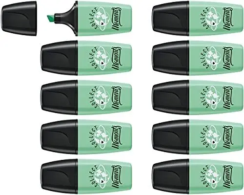 Produktbild: STABILO - Textmarker - BOSS MINI Pastellove 2.0-10er Pack - Hauch von Minzgrün