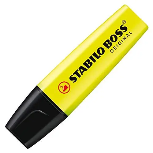 Produktbild: Textmarker - STABILO BOSS ORIGINAL - Einzelstift - gelb, 70/24, 1 Stück (1er Pack)