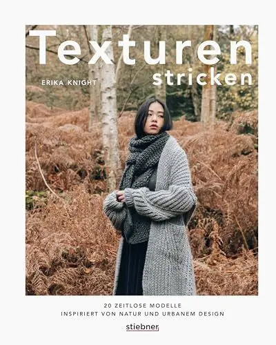 Produktbild: Texturen stricken. 20 zeitlose Modelle inspiriert von Natur und urbanem Design. Strickideen für Pullover, Handschuhe, Strickjacken, Schals und mehr. Edles Strickbuch mit vielen künstlerischen Fotos.