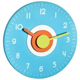 Produktbild: TFA Dostmann Analoge Design-Wanduhr, 60.3015.06, leise durch das Sweep Uhrwerk, frisch und farbenfroh