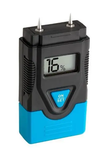Produktbild: TFA Dostmann Materialfeuchte-Messgerät HumidCheck Mini 30.5502, zur Holz- und Baufeuchtemessung, mit Temperaturanzeige, L 40 x B 20 x H 80 mm