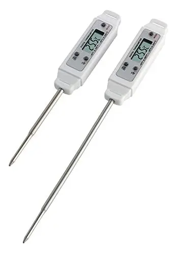 Produktbild: TFA Dostmann Pocket-Digitemp Digitales Einstichthermometer, schnell und genau, mit langem Einstichfühler, Temperaturkontrolle von Lebensmitteln