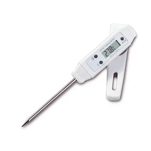 Produktbild: TFA Dostmann Pocket-Digitemp S digitales Einstichthermometer, Taschenformat, abwaschbar, Profi-Einsatz, Temperaturkontrolle, L 20 x B 16 x H 152 mm