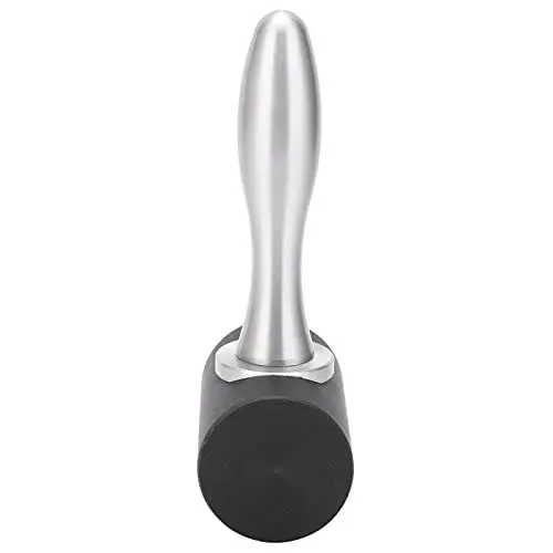 Produktbild: T-förmiger Leder-Schnitzhammer, Nylon-Handwerkshammer mit Aluminiumgriff, für Handgefertigtes Leder-Heimwerken, Lederwaren, Diamantschneiden