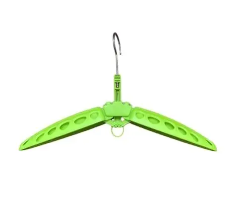 Produktbild: TFREDIMN Faltbarer Neoprenanzug-Kleiderbügelständer Taucheranzug-Kleiderbügel for Tauch- und Surfausrüstung(Green)