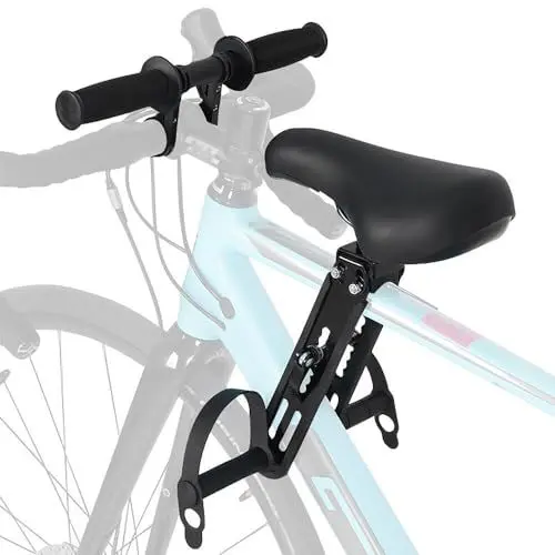 Produktbild: FGJCJ Fahrradsitz Kinder Vorne, Fahrrad Kindersitz Vorne Mit Lenkerhalterung, Universal Kindersitz Fahrrad Vorne, Kinderfahrradsitz Vorne, Kinderfahrradsitz für Kinder von 2~5 Jahren (Bis zu 30 kg)