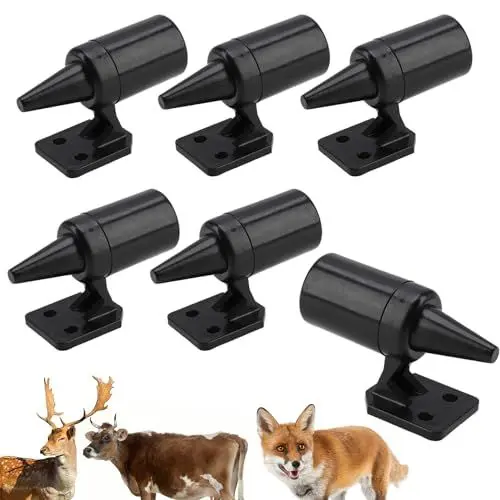Produktbild: Thapncow 6 Stück Auto Ultraschallpfeifen, Auto-Hirschpfeife, Wildtier Warngeräte, Hirschpfeife Warnung, Auto Deer Warnung, für Autos, Lastwagen, Motorräder
