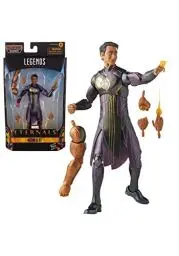 Produktbild: THE ETERNALS Hasbro Marvel Legends Series 15 cm große Kingo Action-Figur, im Design zum Film, enthält 2 Accessoires, ab 4 Jahren, E95325X0, Multicolor