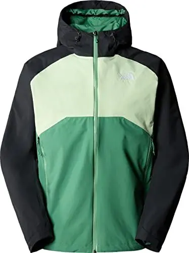 Produktbild: The North Face Stratos Jacke Dpgrssgrn/Lmcrm/Asphltgry S