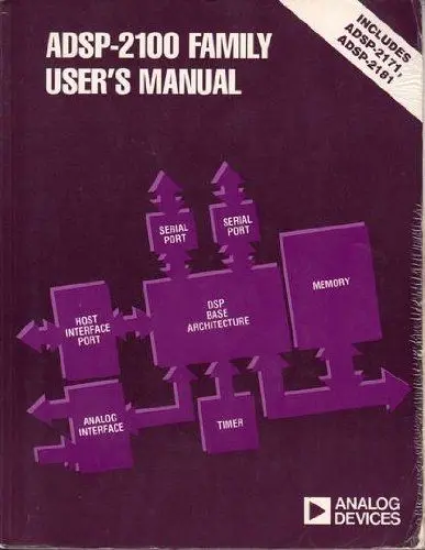 Produktbild: The Adsp-2100 Family User's Manual