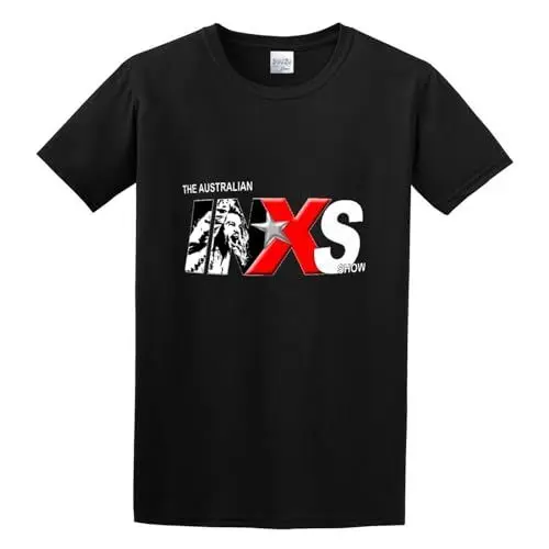 Produktbild: The Australian INXS Show Logo Mens Round Neck Cotton T Shirts Size XL