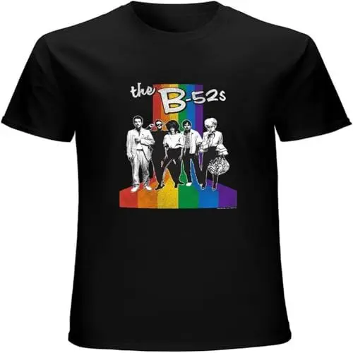 Produktbild: The B 52'S Mens T Shirt Printed Graphic Top Unisex Tee Black M