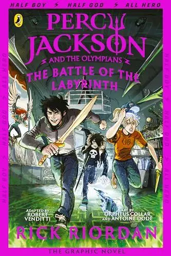 Produktbild: The Battle of the Labyrinth: The Graphic Novel (Percy Jackson Book 4) (Percy Jackson Graphic Novels, 4)