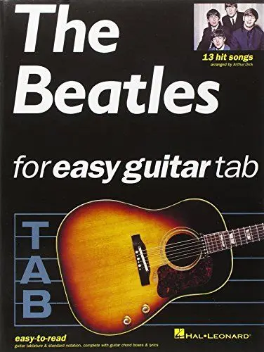 Produktbild: The Beatles - for easy guitar tab - Gitarre, Tabulatur