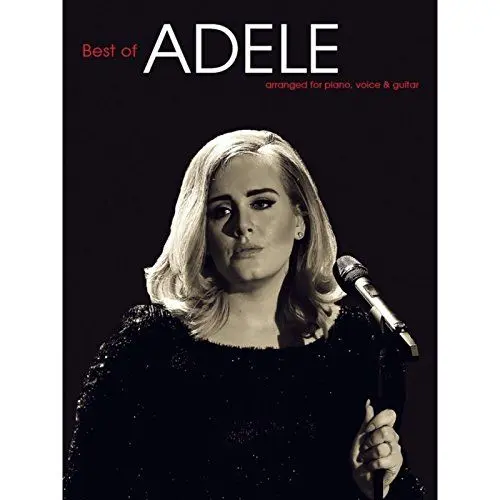 Produktbild: The Best Of Adele (PVG) (Piano Voice Guitar Book Updated Edition): Songbook für Klavier, Gesang, Gitarre: Arranged for piano, voice & guitar