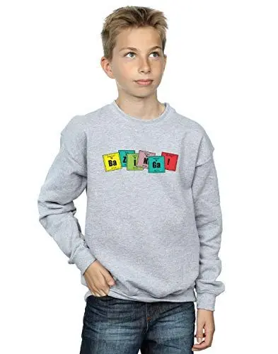 Produktbild: The Big Bang Theory Jungen Bazinga Elements Sweatshirt Sport Grau 9-11 Years