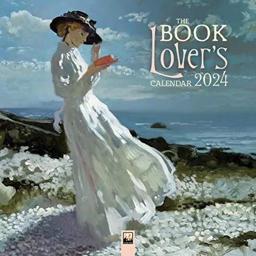 Produktbild: The Book Lover's – Die Bücherliebhaber 2024: Original Flame Tree Publishing-Kalender (Kalender) (Wall-Kalender)
