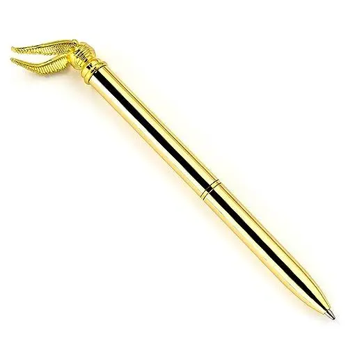 Produktbild: The Carat Shop Potter Metallic 3D Stift mit goldenem Schnatz Anhänger, HPPM004