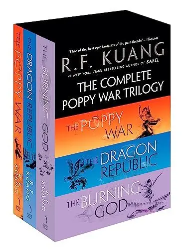Produktbild: The Complete Poppy War Trilogy Boxed Set: The Poppy War / The Dragon Republic / The Burning God