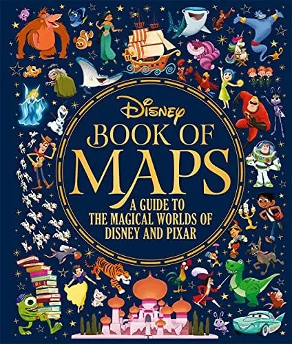 Produktbild: The Disney Book of Maps: A Guide to the Magical Worlds of Disney and Pixar