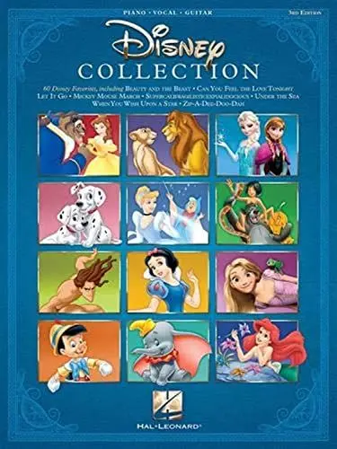 Produktbild: The Disney Collection: Songbook für Gesang, Klavier (Gitarre): Piano, Vocal, Guitar (Piano - Vocal - Guitar Series)