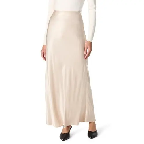 Produktbild: The Drop Alya Silky Slip Maxi Skirt Rock, Tapicoa, Small