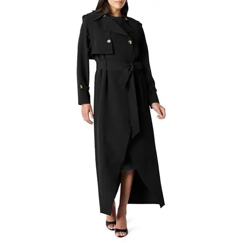 Produktbild: The Drop Convertible Maxi Trench Coat Trenchcoats, Stretch Limo, 3XL Große Größen