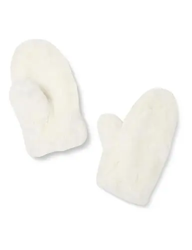 Produktbild: The Drop Fäustlinge für Damen, Aspen Kunstfell, Whisper White (Weiß), Einheitsgröße