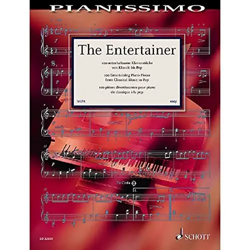 Produktbild: The Entertainer: 100 unterhaltsame Klavierstücke von Klassik bis Pop. Klavier. (Pianissimo)