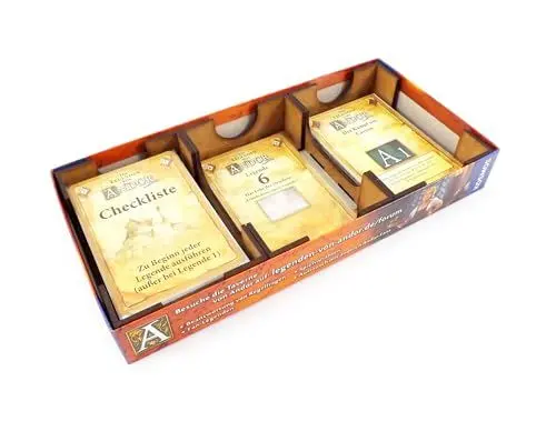 Produktbild: The Game Doctors Brettspiel Organizer kompatibel mit Die Legenden von Andor: Fan-Legenden