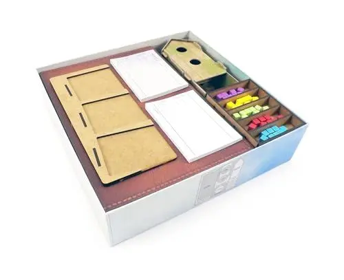 Produktbild: The Game Doctors Brettspiel Organizer kompatibel mit Flügelschlag und Europa-Erweiterung