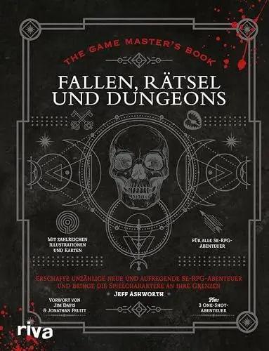 Produktbild: The Game Master’s Book: Fallen, Rätsel und Dungeons: Erschaffe unzählige neue und aufregende 5e-RPG-Abenteuer und bringe die Spielcharaktere an ihre Grenzen. Must-have für alle Fans