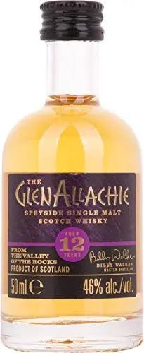 Produktbild: The GlenAllachie 12 Years Old Speyside Single Malt 46% Vol. 0,05l
