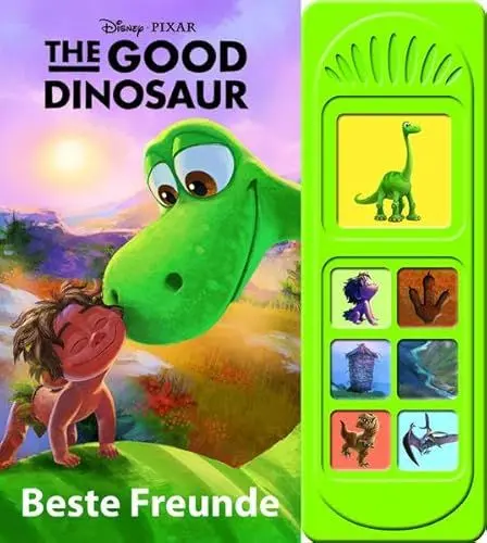 Produktbild: The Good Dinosaur: Arlo & Spot, Beste Freunde - Soundbuch - Disney-Pixar Pappbilderbuch mit 7 Geräuschen - Buch zum Film