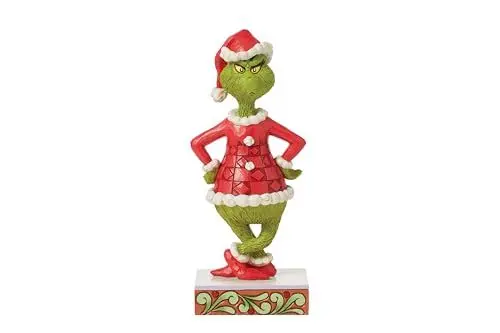 Produktbild: The Grinch by Jim Shore Grinch with Hands On His HIPS Figurine
