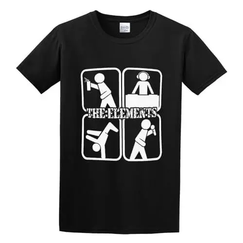 Produktbild: The Hip Hop Graffiti Dj Mc Breakdance B Urban T Shirt for Men Black S
