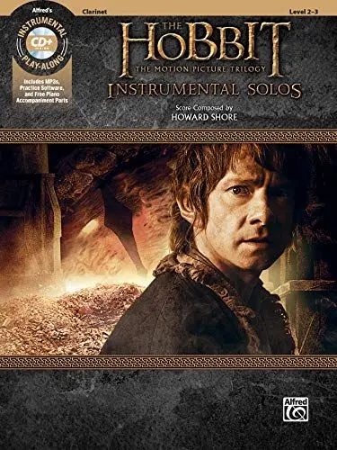 Produktbild: The Hobbit: The Motion Picture Trilogy Instrumental Solos - Clarinet (Pop Instrumental Solo): Klarinette (incl. CD)