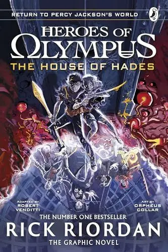 Produktbild: The House of Hades: The Graphic Novel (Heroes of Olympus Book 4) (Heroes of Olympus Graphic Novels)