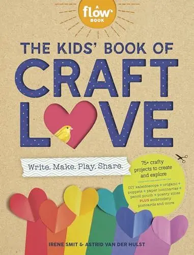 Produktbild: The Kids' Book of Craft Love: Write. Make. Play. Share. (Flow)