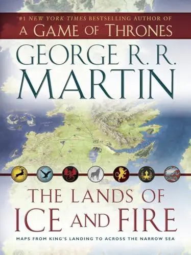 Produktbild: The Lands of Ice and Fire (A Game of Thrones): Maps from King's Landing to Across the Narrow Sea (A Song of Ice and Fire)