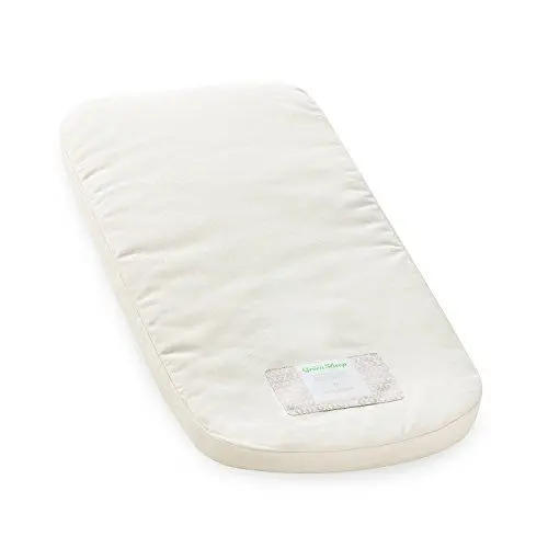 Produktbild: The Little Green Sheep, natürliche Babytragetasche-Matratze für Bugaboo Cameleon (76 cm x 30 cm), Beige