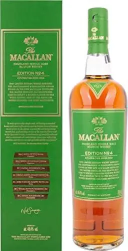 Produktbild: The Macallan EDITION N° 4 Highland Single Malt Scotch Whisky 48,4% Volume 0,7l in Geschenkbox Whisky