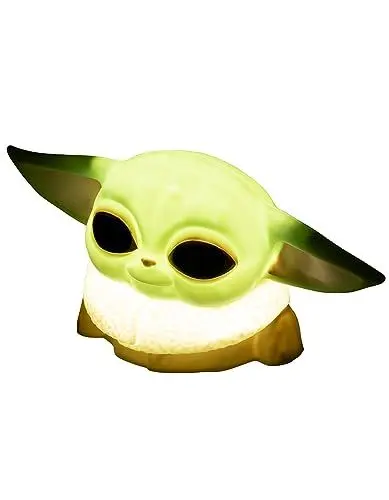 Produktbild: The Mandalorian Kind Grogu Desktop-Licht - Offiziell lizenziertes Baby Yoda Bürolampe, Sammelgeschenk für Star Wars-Fans, Batteriebetrieben